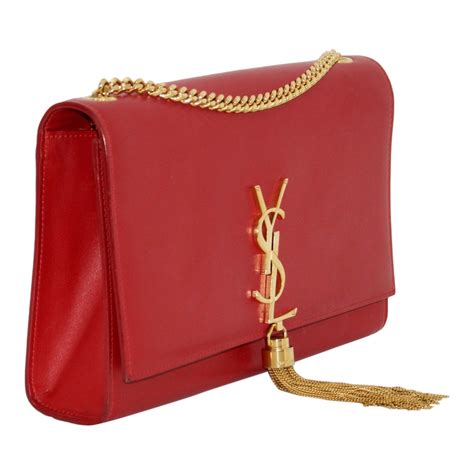 ysl bags tassel|YSL medium kate shoulder bag.